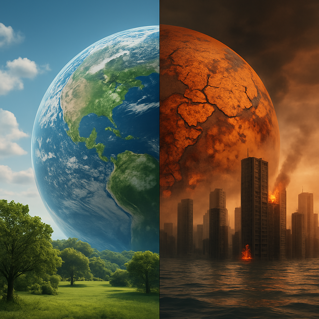 What the World Could Look Like in 2050 if We Ignore Climate Change