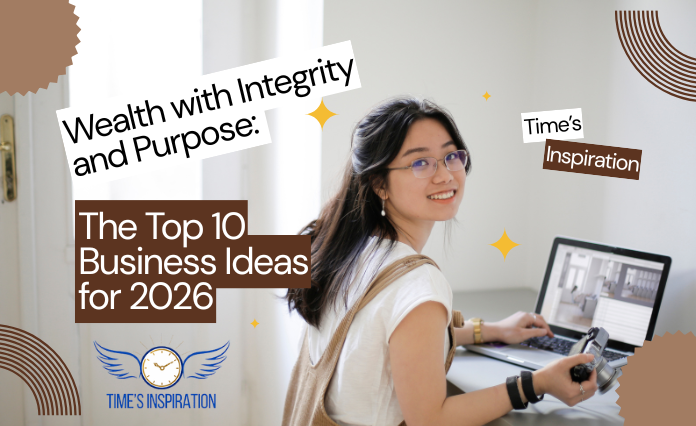 Wealth with Integrity and Purpose: The Top 10 Business Ideas for 2026