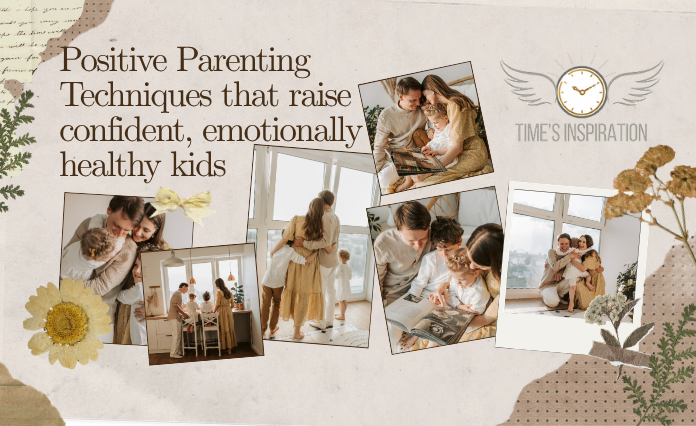 Positive Parenting Techniques that raise confident, emotionally healthy kids